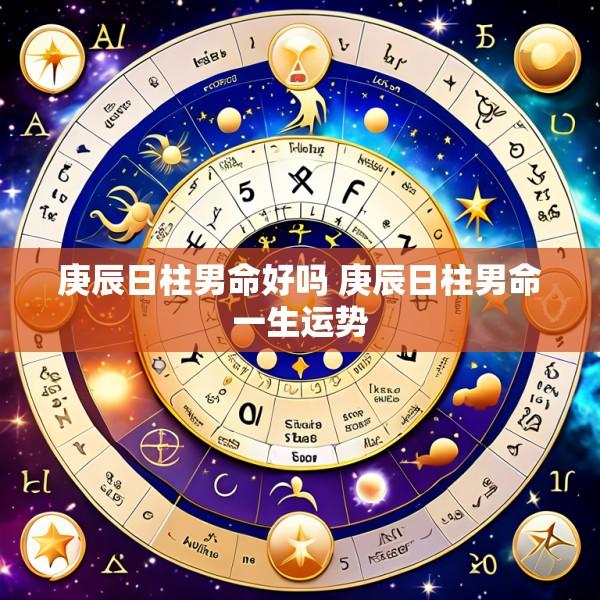 庚辰日柱男命好吗 庚辰日柱男命一生运势