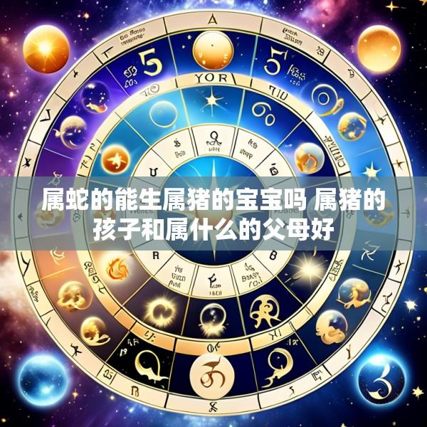 属蛇的能生属猪的宝宝吗 属猪的孩子和属什么的父母好