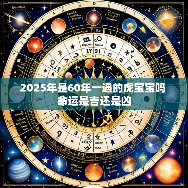 2025年是60年一遇的虎宝宝吗 命运是吉还是凶