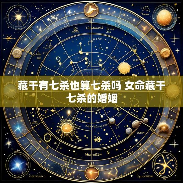 藏干有七杀也算七杀吗 女命藏干七杀的婚姻