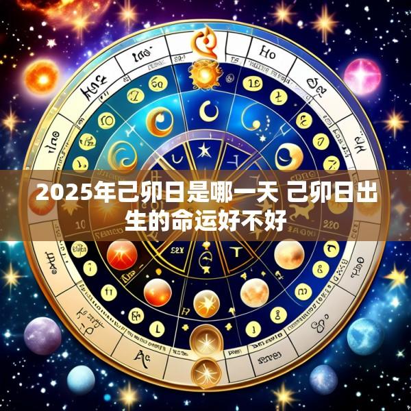 2025年己卯日是哪一天 己卯日出生的命运好不好