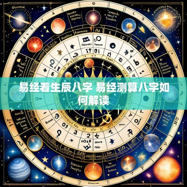 易经看生辰八字 易经测算八字如何解读