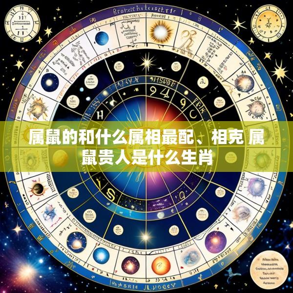 属鼠的和什么属相最配、相克 属鼠贵人是什么生肖