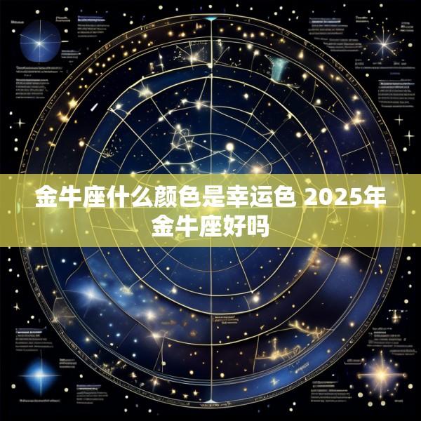 金牛座什么颜色是幸运色 2025年金牛座好吗