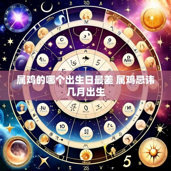属鸡的哪个出生日最差 属鸡忌讳几月出生