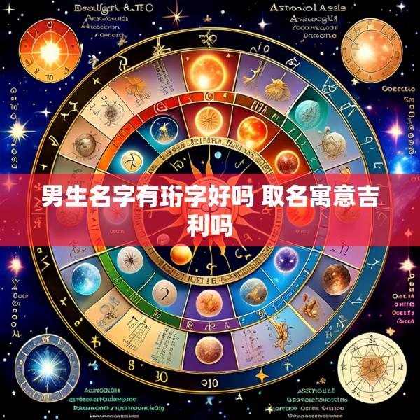 男生名字有珩字好吗 取名寓意吉利吗