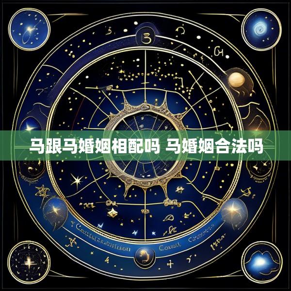 马跟马婚姻相配吗 马婚姻合法吗