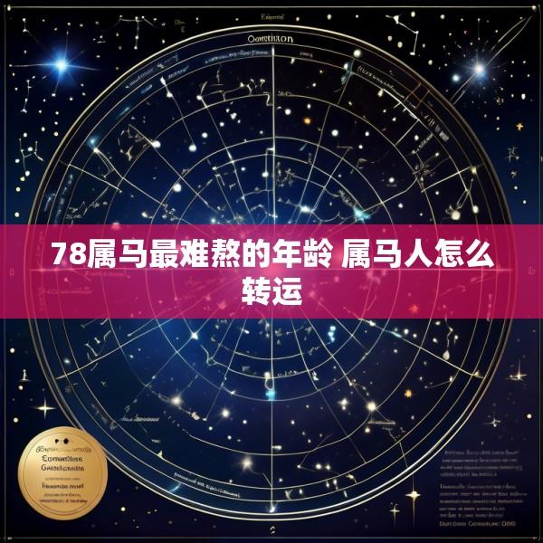 78属马最难熬的年龄 属马人怎么转运
