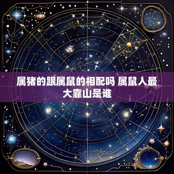 属猪的跟属鼠的相配吗 属鼠人最大靠山是谁