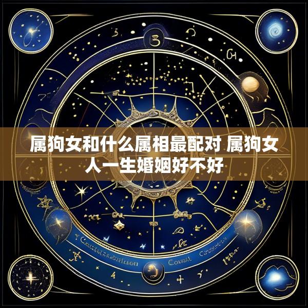 属狗女和什么属相最配对 属狗女人一生婚姻好不好