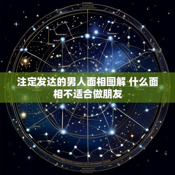 注定发达的男人面相图解 什么面相不适合做朋友