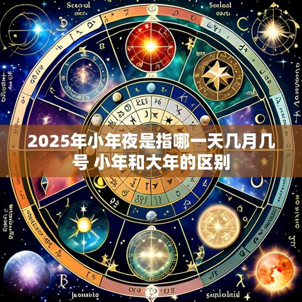 2025年小年夜是指哪一天几月几号 小年和大年的区别
