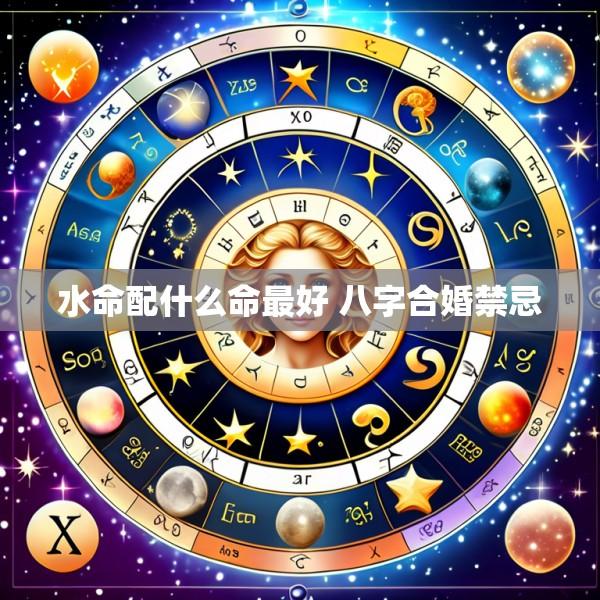 水命配什么命最好 八字合婚禁忌