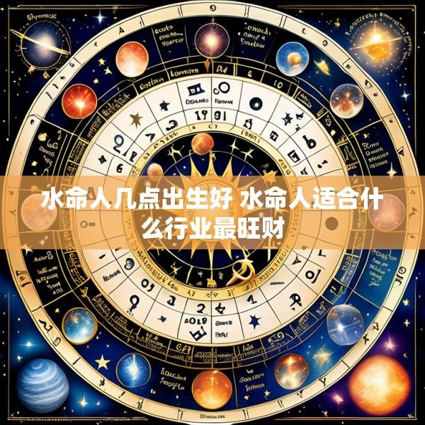 水命人几点出生好 水命人适合什么行业最旺财