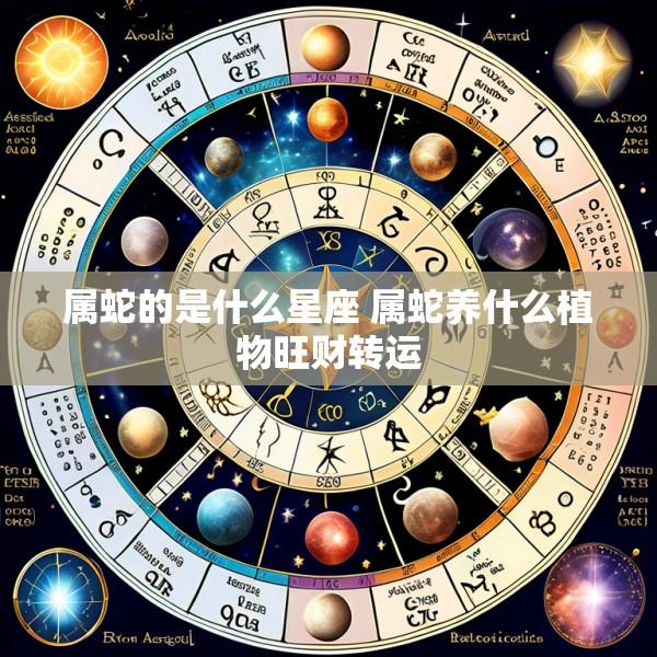 属蛇的是什么星座 属蛇养什么植物旺财转运