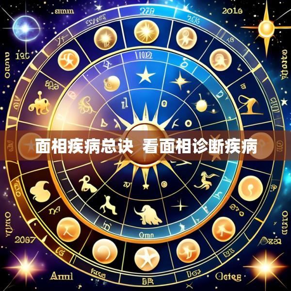 面相疾病总诀  看面相诊断疾病