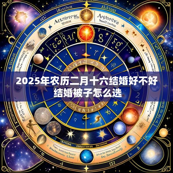 2025年农历二月十六结婚好不好 结婚被子怎么选