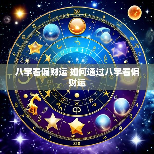 八字看偏财运 如何通过八字看偏财运