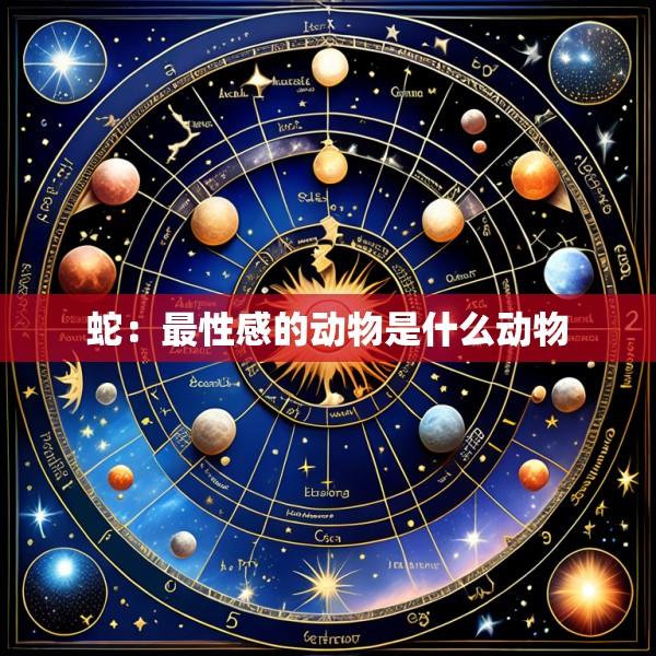 蛇：最性感的动物是什么动物