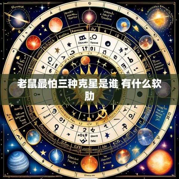 老鼠最怕三种克星是谁 有什么软肋