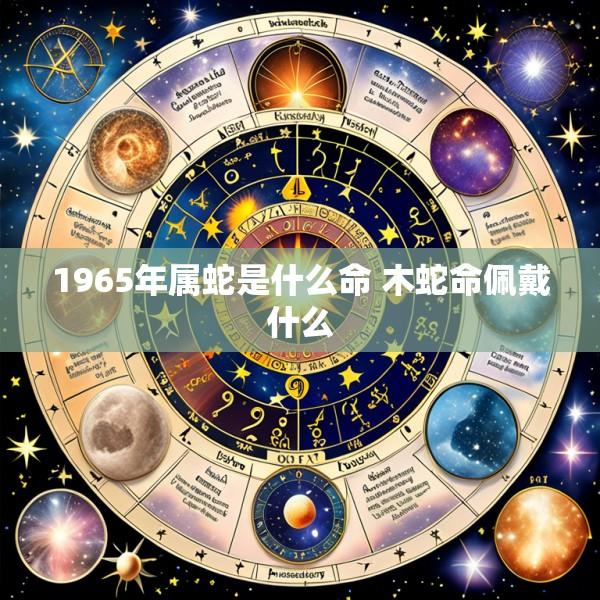 1965年属蛇是什么命 木蛇命佩戴什么