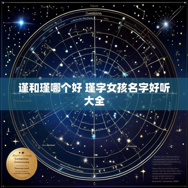 谨和瑾哪个好 瑾字女孩名字好听大全