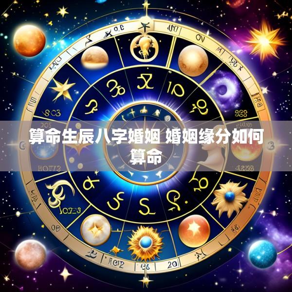 算命生辰八字婚姻 婚姻缘分如何算命