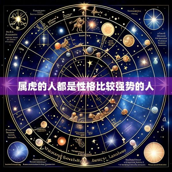 属虎的人都是性格比较强势的人
