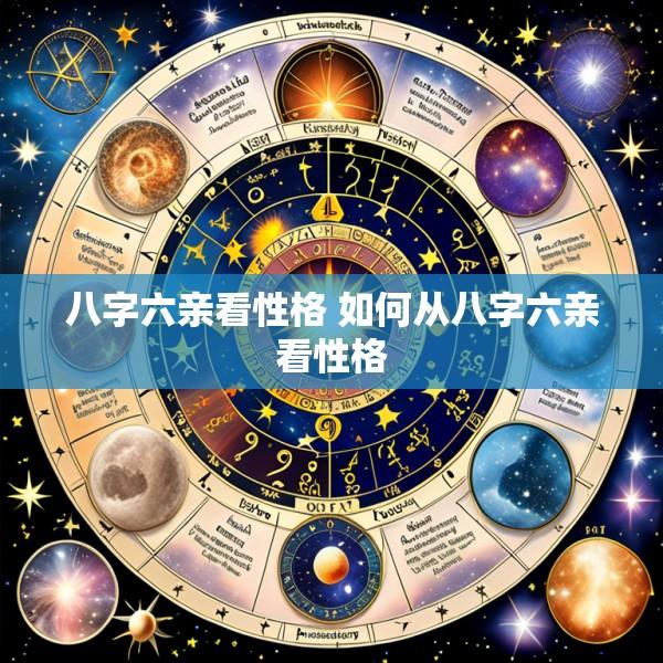 八字六亲看性格 如何从八字六亲看性格