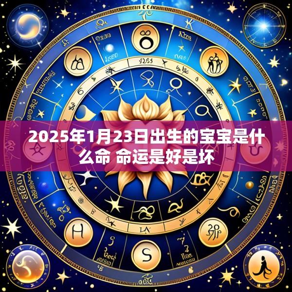 2025年1月23日出生的宝宝是什么命 命运是好是坏