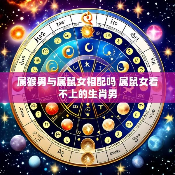 属猴男与属鼠女相配吗 属鼠女看不上的生肖男