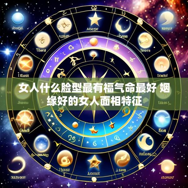 女人什么脸型最有福气命最好 姻缘好的女人面相特征