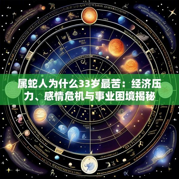 属蛇人为什么33岁最苦：经济压力、感情危机与事业困境揭秘