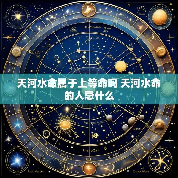 天河水命属于上等命吗 天河水命的人忌什么