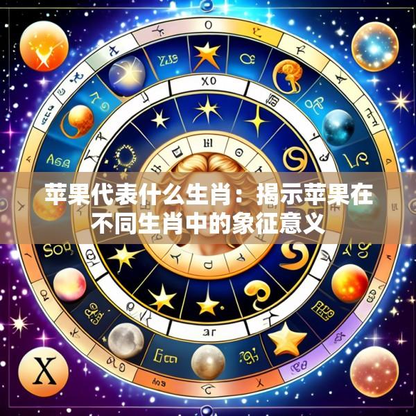 苹果代表什么生肖：揭示苹果在不同生肖中的象征意义