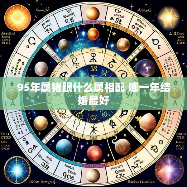 95年属猪跟什么属相配 哪一年结婚最好