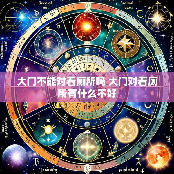 大门不能对着厕所吗 大门对着厕所有什么不好