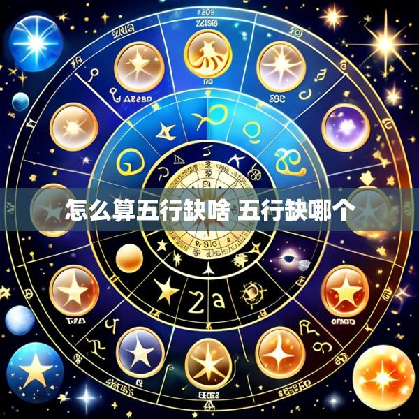 怎么算五行缺啥 五行缺哪个
