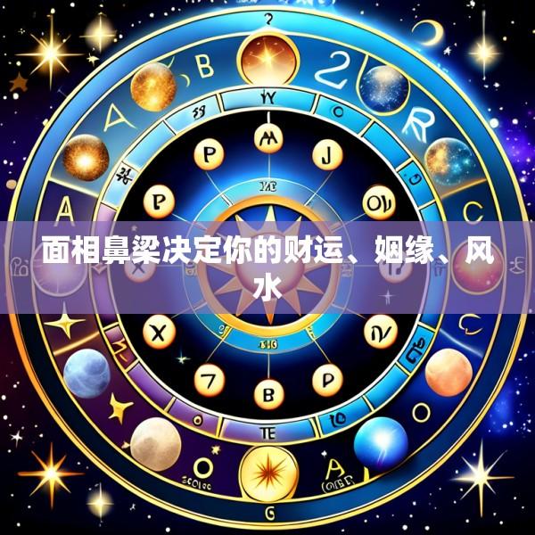 面相鼻梁决定你的财运、姻缘、风水