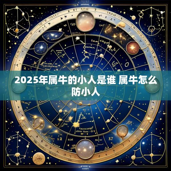 2025年属牛的小人是谁 属牛怎么防小人