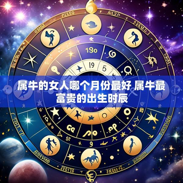 属牛的女人哪个月份最好 属牛最富贵的出生时辰