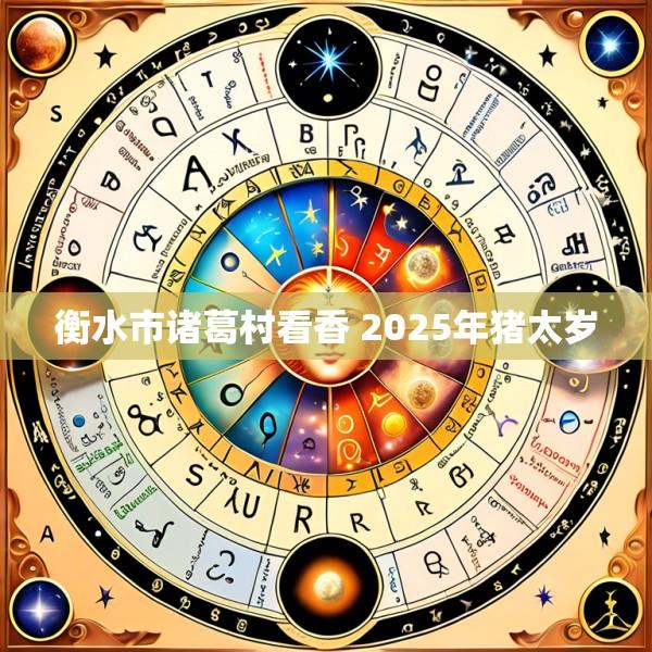 衡水市诸葛村看香 2025年猪太岁