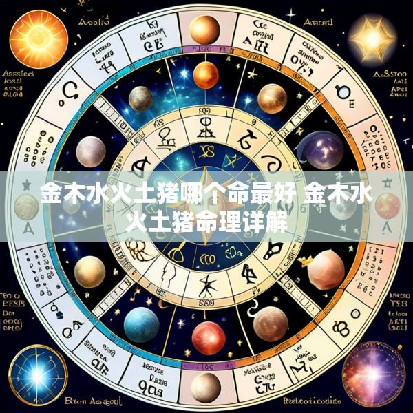 金木水火土猪哪个命最好 金木水火土猪命理详解