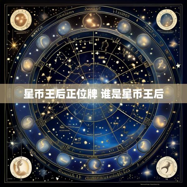 星币王后正位牌 谁是星币王后