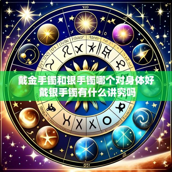 戴金手镯和银手镯哪个对身体好 戴银手镯有什么讲究吗