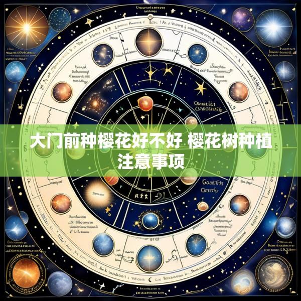 大门前种樱花好不好 樱花树种植注意事项