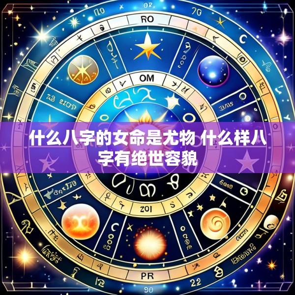 什么八字的女命是尤物 什么样八字有绝世容貌