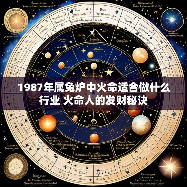 1987年属兔炉中火命适合做什么行业 火命人的发财秘诀