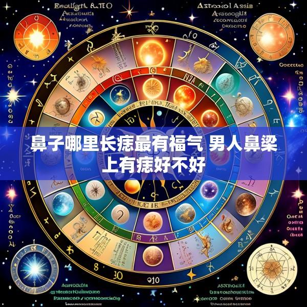 鼻子哪里长痣最有福气 男人鼻梁上有痣好不好