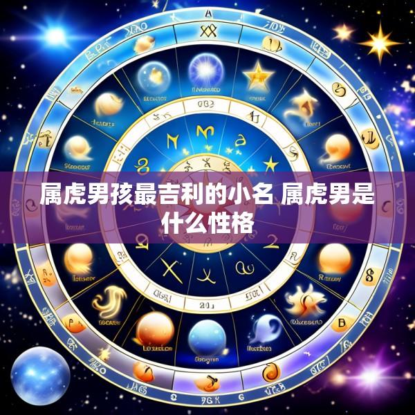 属虎男孩最吉利的小名 属虎男是什么性格